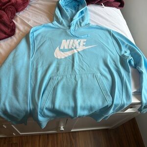 Nike Light Blue Hoodie